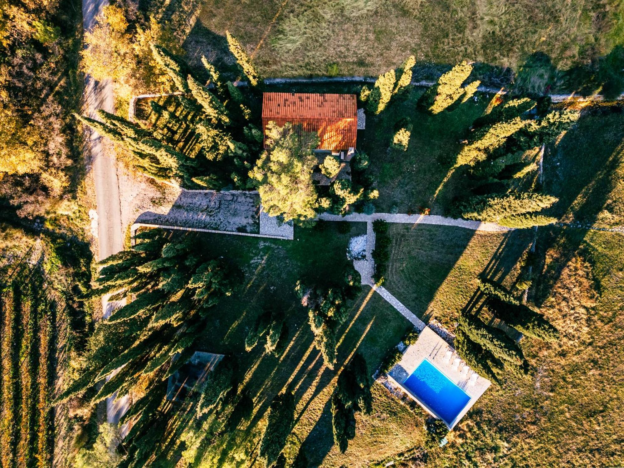 Country House Uros In Nature With Pool Lovorno 外观 照片